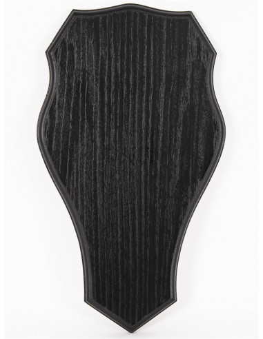 Alces Troféskjold Hjort, svart 33x19 cm