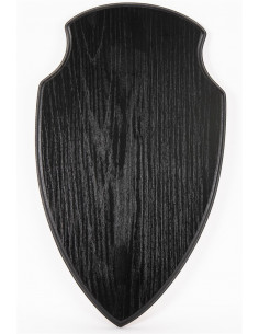 Alces Troféskjold Elg, svart 46x27 cm